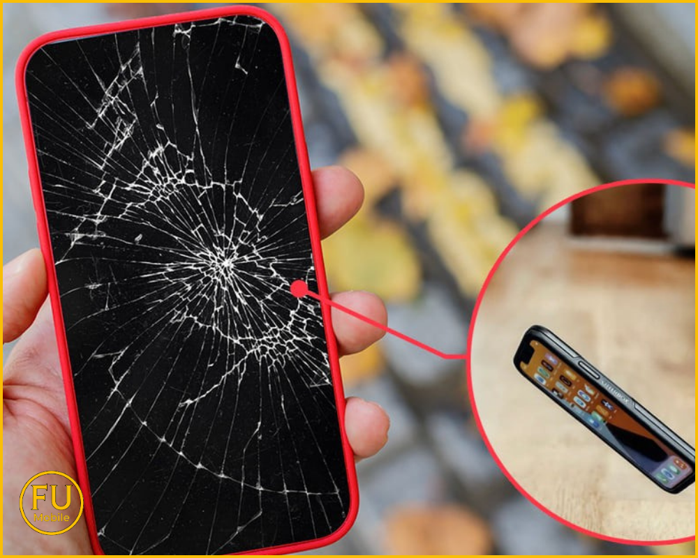 Bề mặt kính trầy xước sâu, mất thẩm mỹ