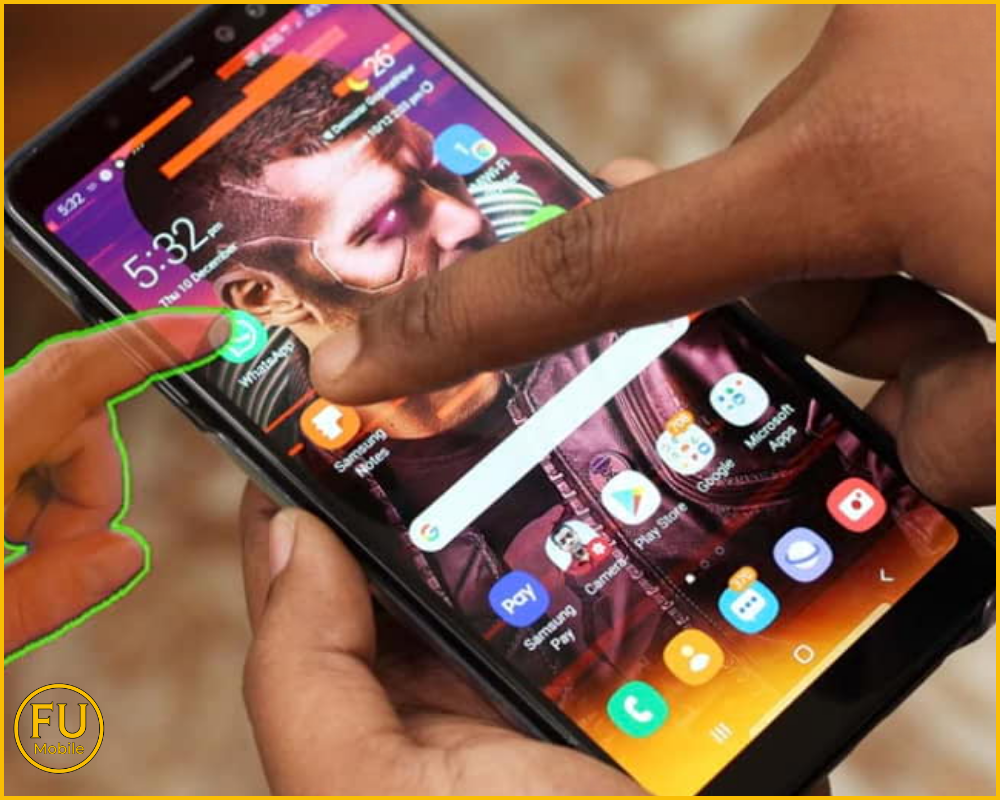 Loạn cảm ứng sau sửa điện thoại Samsung