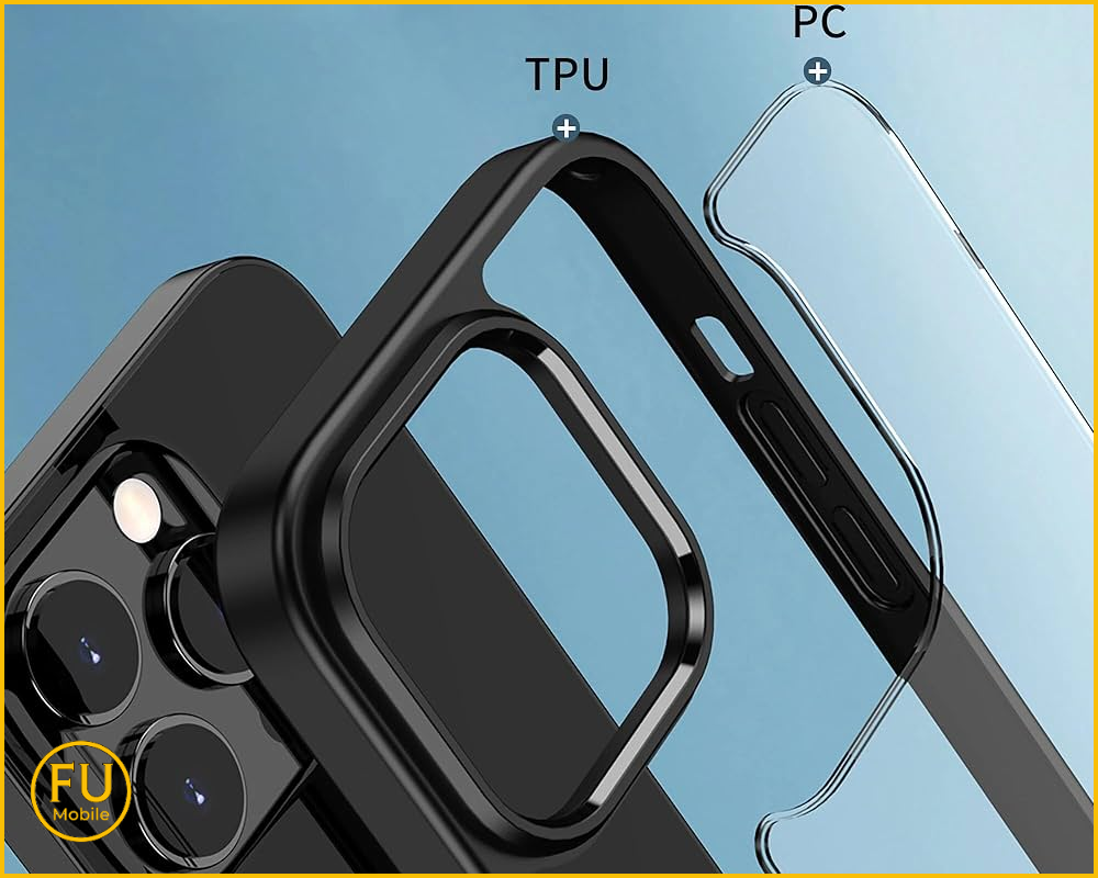 Dùng ốp lưng viền có viền cao hạn chế tổn hại khi rơi