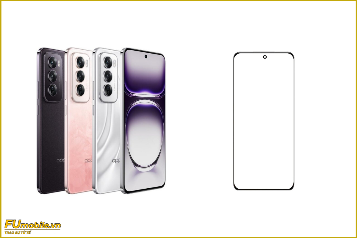 Ép kính OPPO Reno12 chuyên nghiệp, lấy ngay