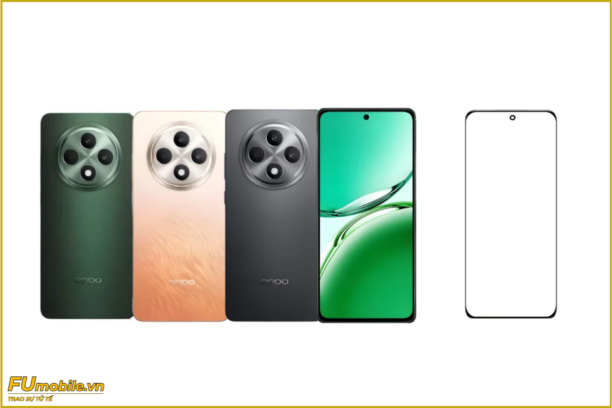 Ép kính OPPO Reno12 F chuẩn đẹp, giá rẻ