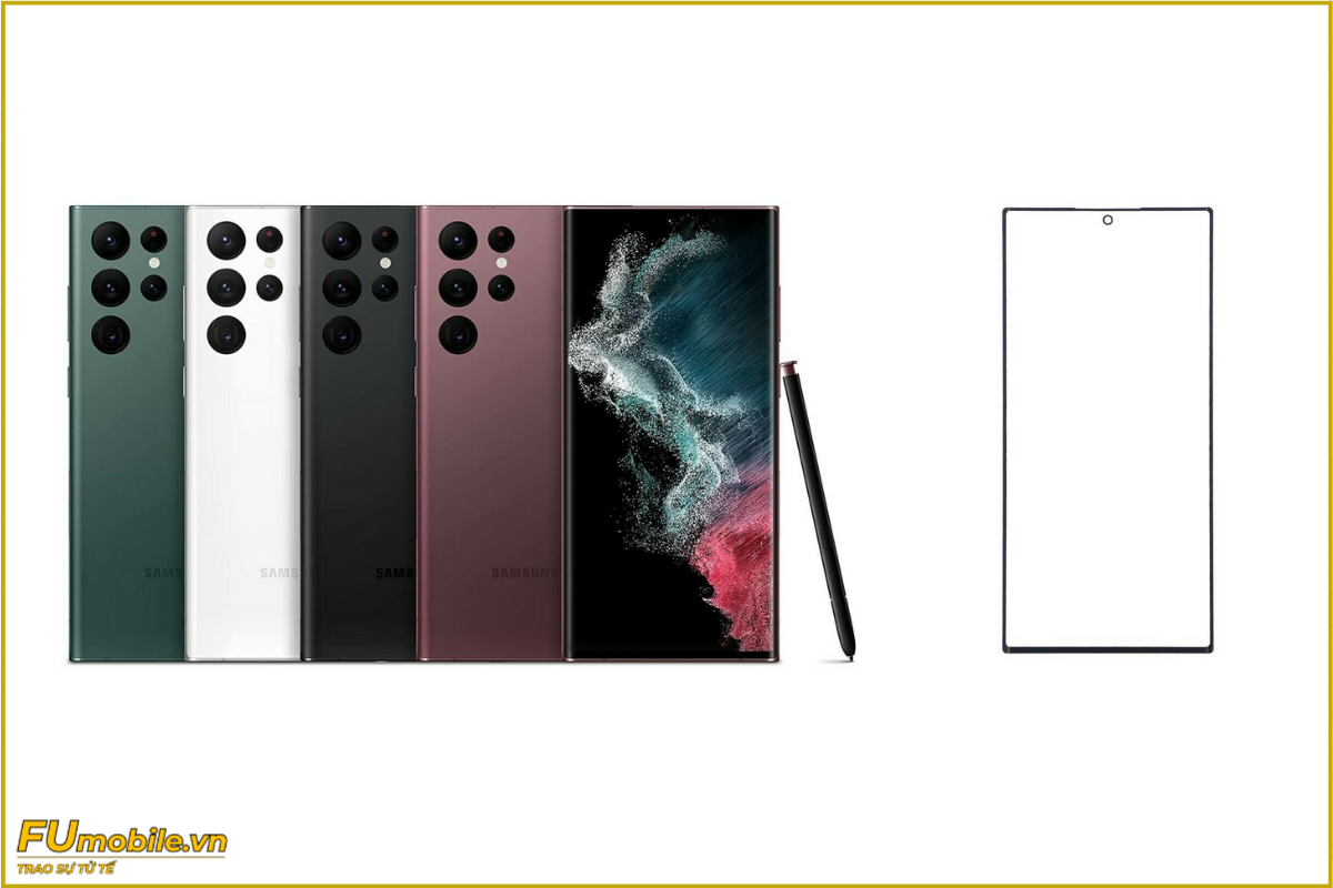 Ép kính Samsung Galaxy S22 zin đẹp, giá rẻ