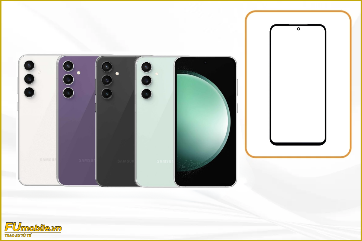 Ép kính Samsung Galaxy S23 FE chuyên nghiệp, giá rẻ