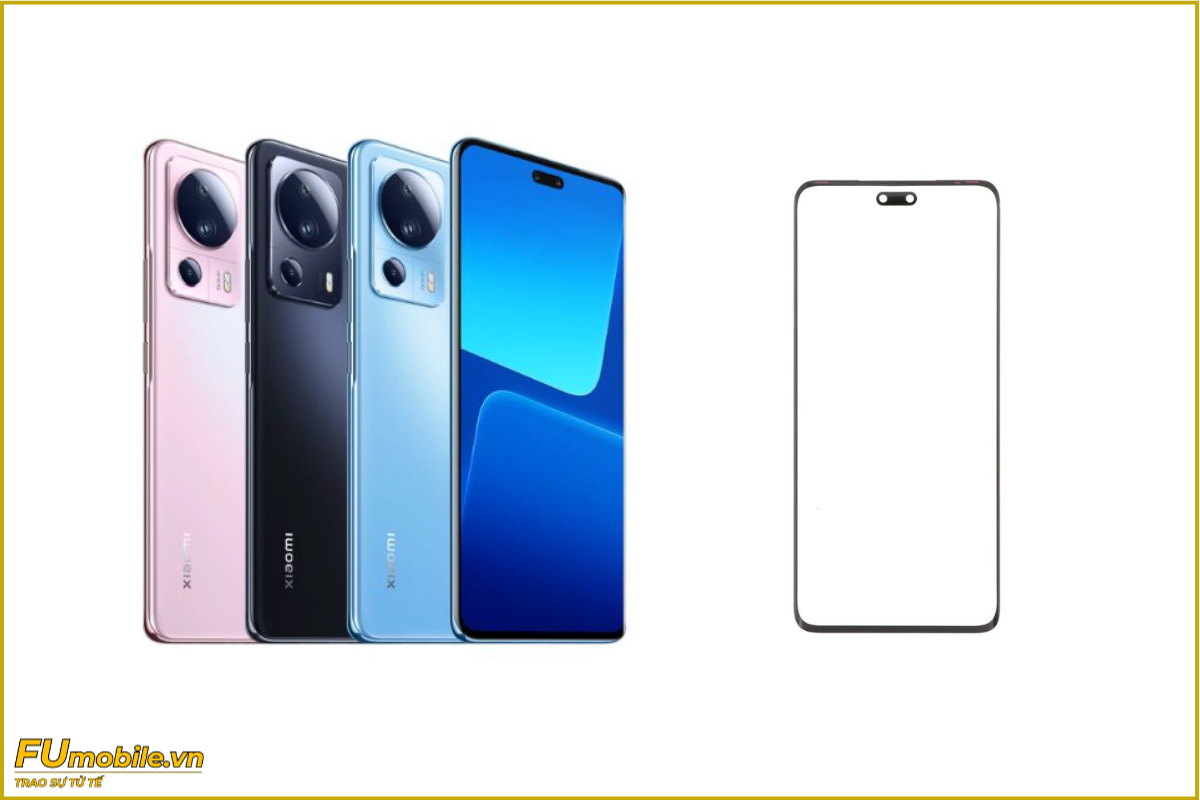 Ép kính Xiaomi 13 Lite chuyên nghiệp, giá rẻ