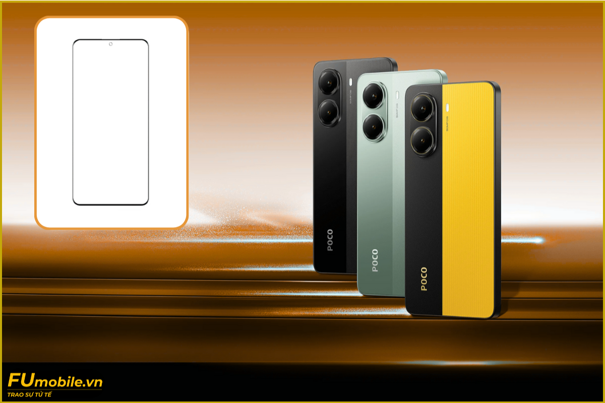 Ép kính Xiaomi POCO X7 Pro chuẩn đẹp, lấy ngay