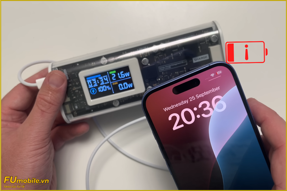 iPhone 16 Pro lỗi pin chai sạc lâu đầy