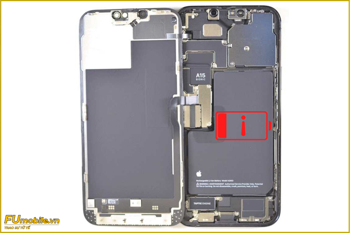 iPhone 3 Pro Max chai pin cần thay mới