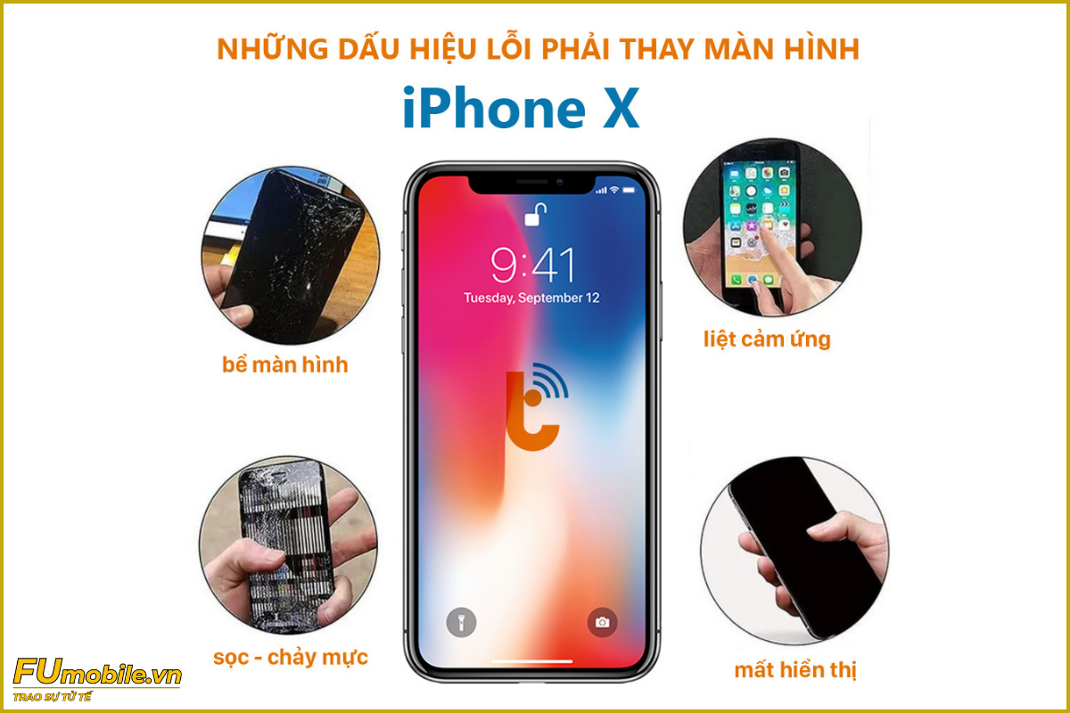 iPhone X và các lỗi màn hình thường gặp
