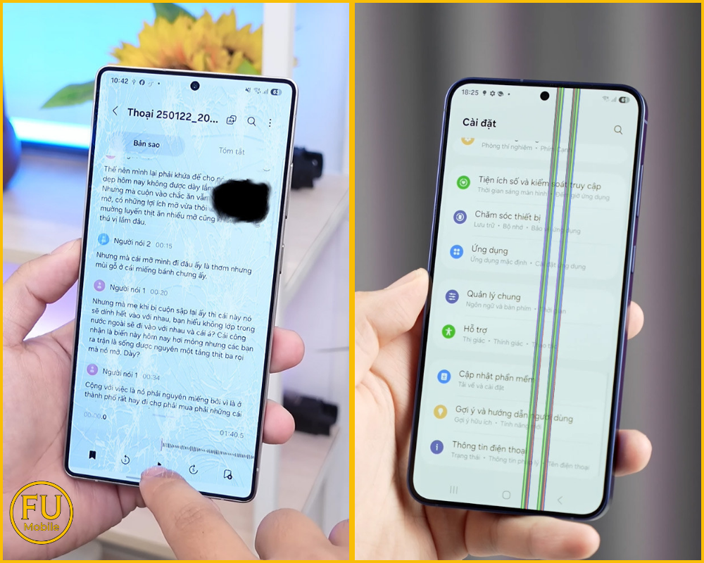 Dấu hiện nên thay màn hình S25 Ultra
