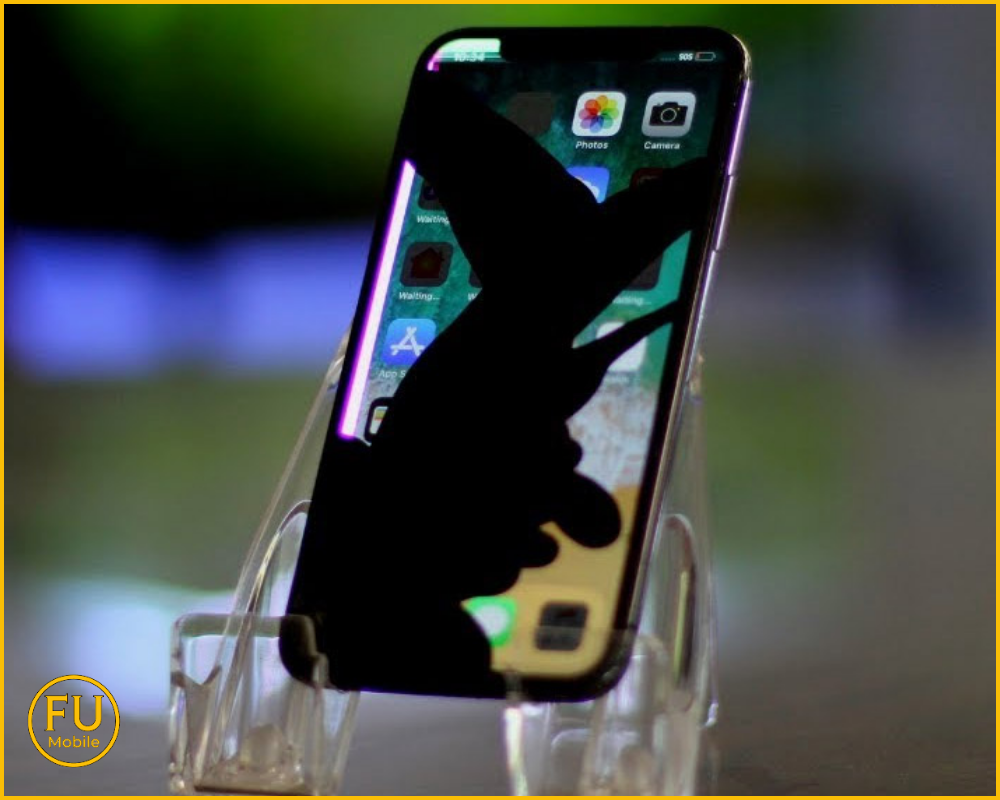 Màn hình bị ám màu, loang mực