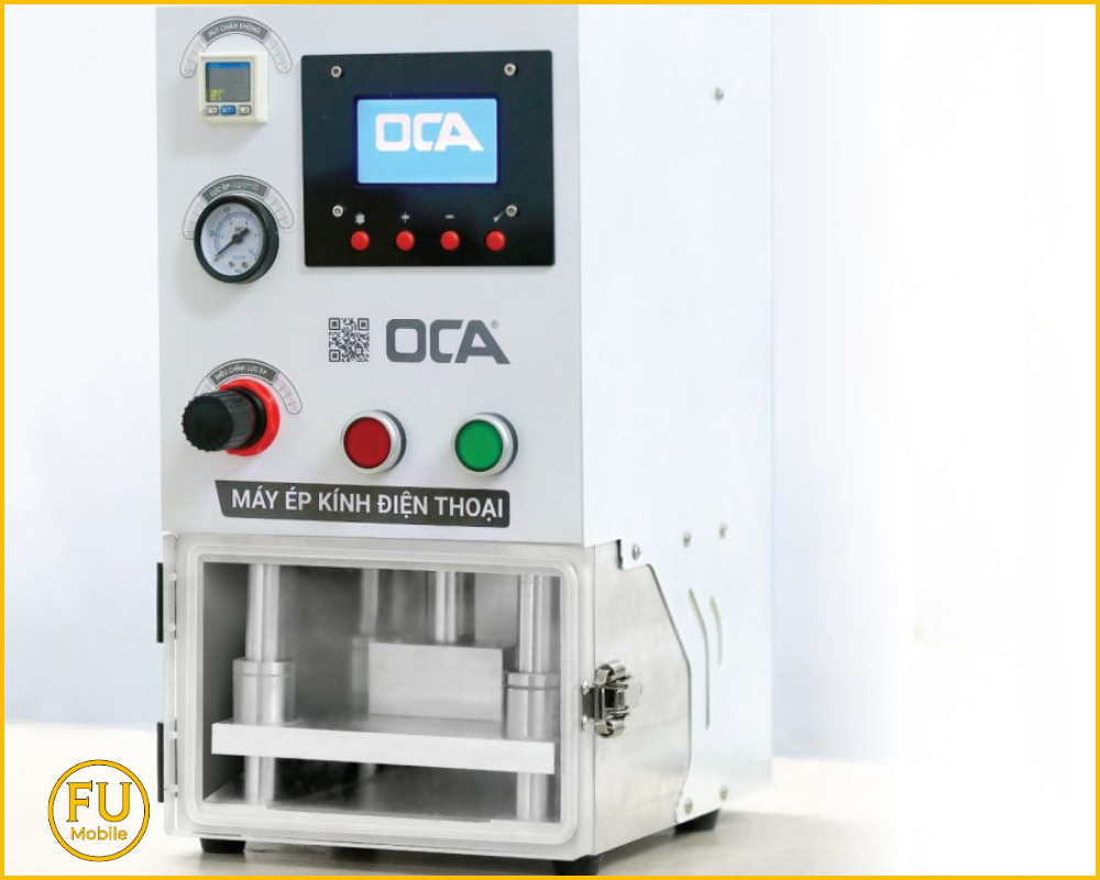 Máy ép kính điện thoại