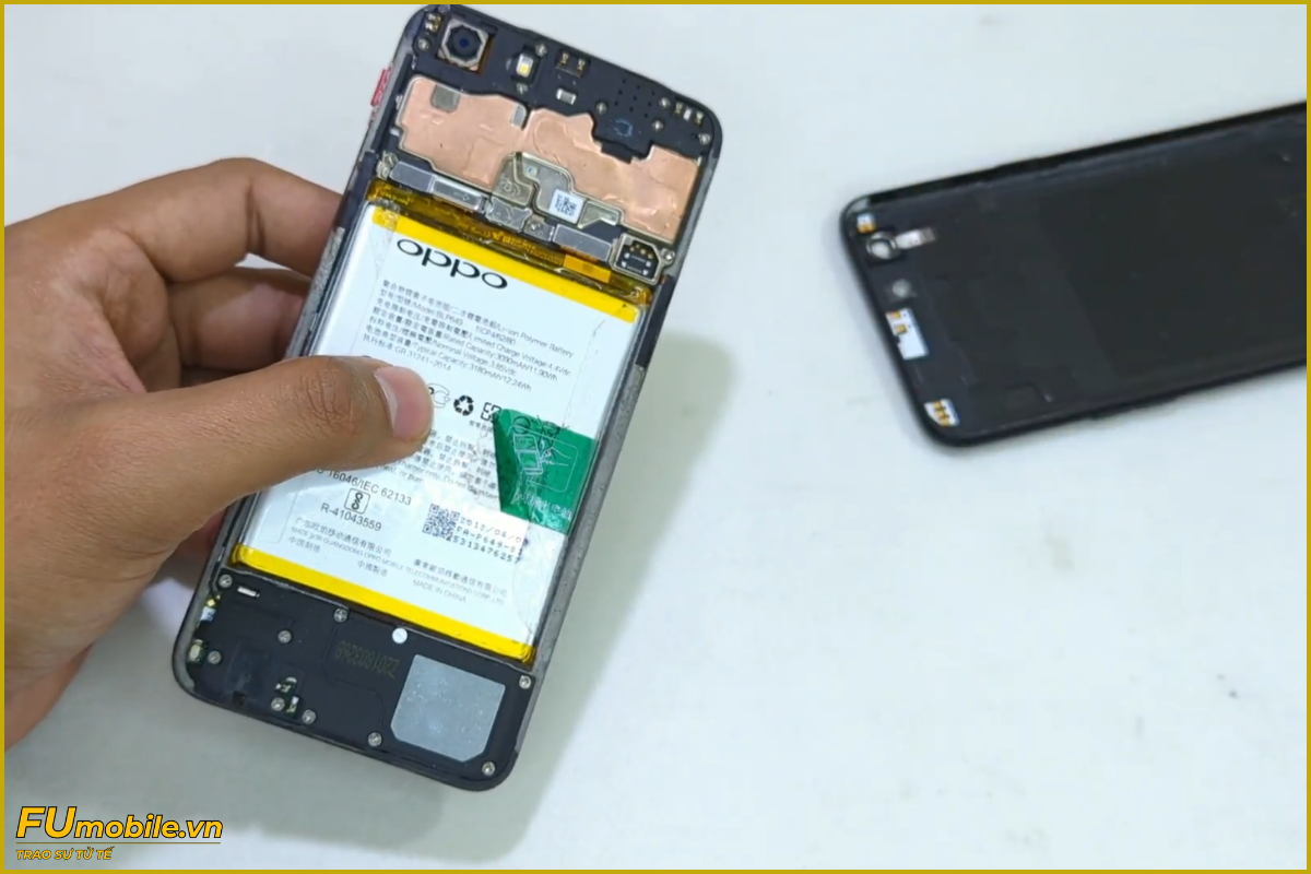 OPPO A83 lỗi pin phù cần thay mới