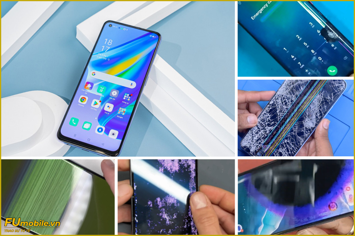 OPPO A95 và các lỗi màn hình thường gặp
