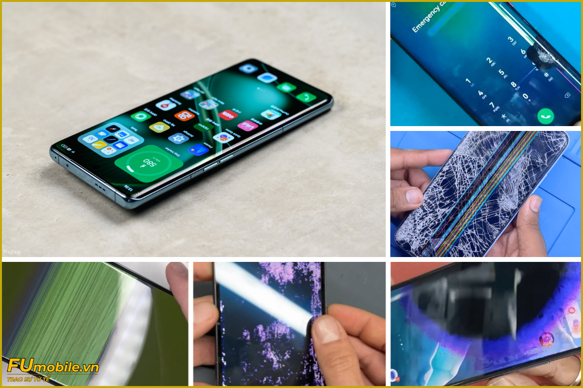 OPPO Find X6 Pro và các lỗi màn hình thường gặp