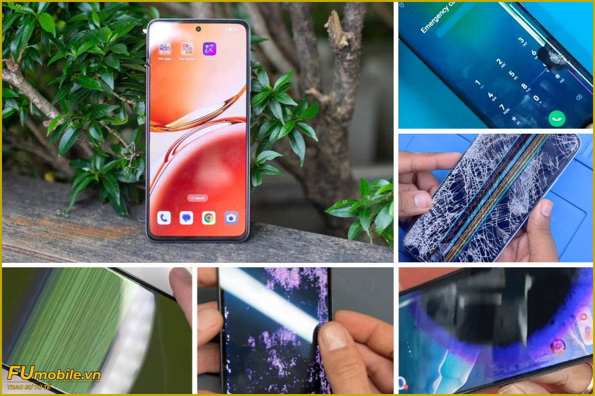 OPPO Reno12 F và các lỗi màn hình thường gặp