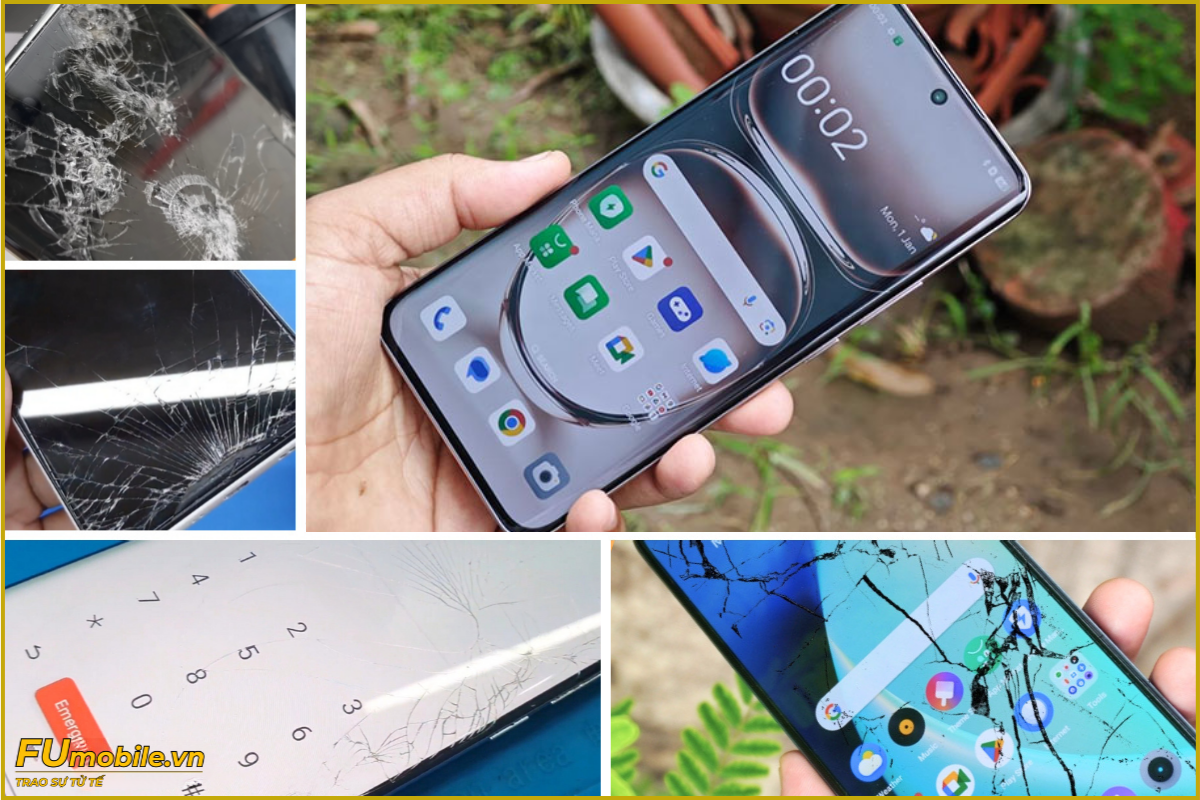 OPPO Reno12 và các dấu hiệu bể vỡ mặt kính thường gặp