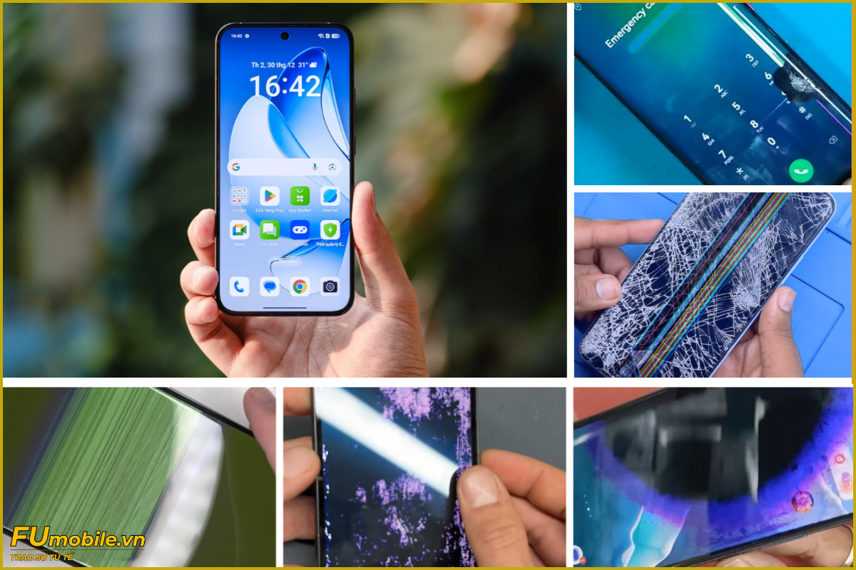 Oppo Reno13 5G và các lỗi màn hình thường gặp