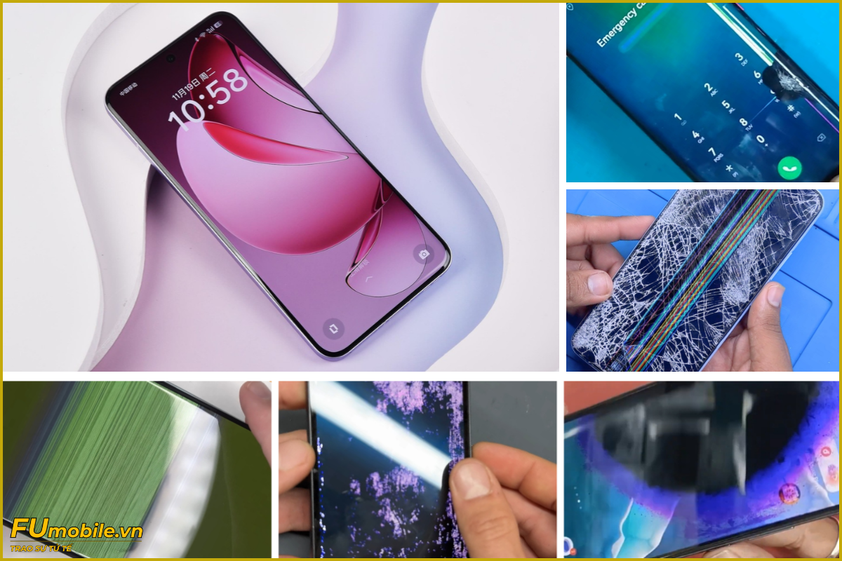 Oppo Reno13 F và các lỗi màn hình thường gặp