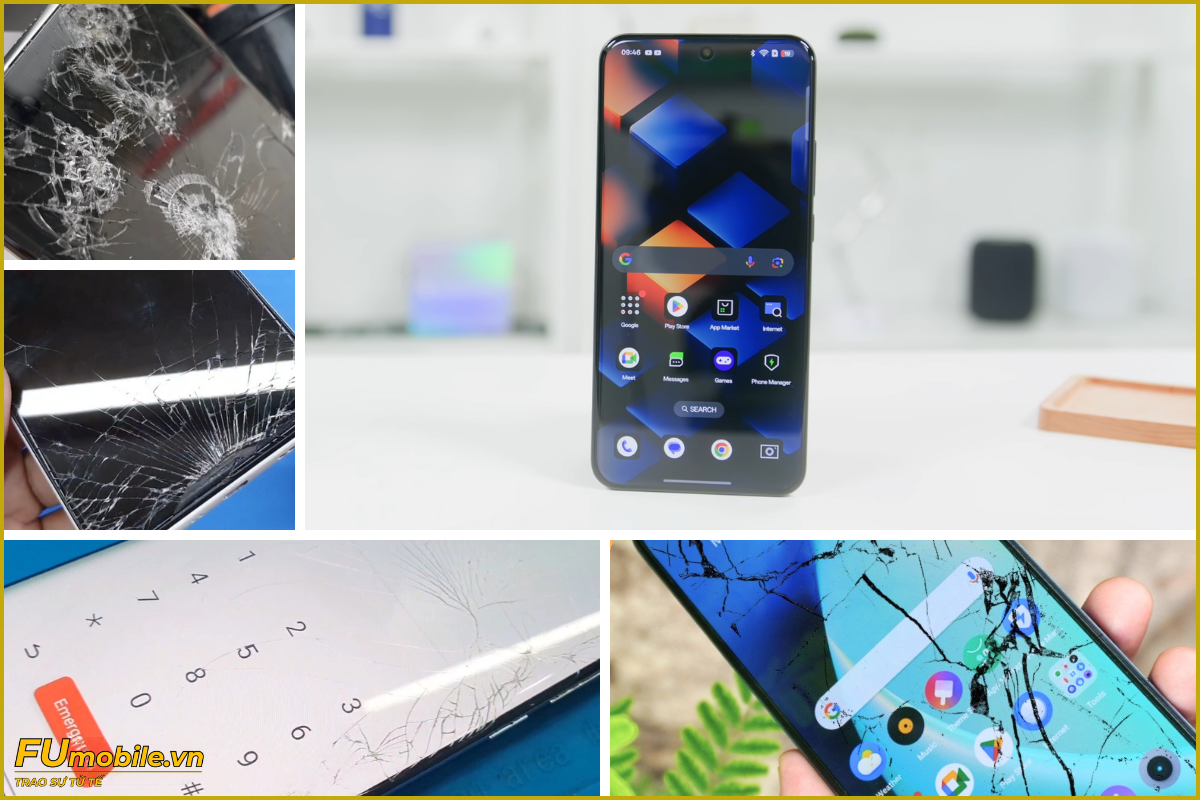 Oppo Reno13 Pro 5G và các dấu hiệu bể vỡ mặt kính thường gặp
