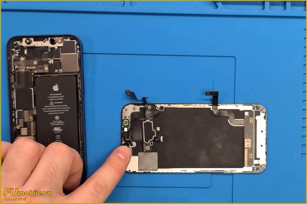 Quy trình thay màn hình iPhone 12 Mini