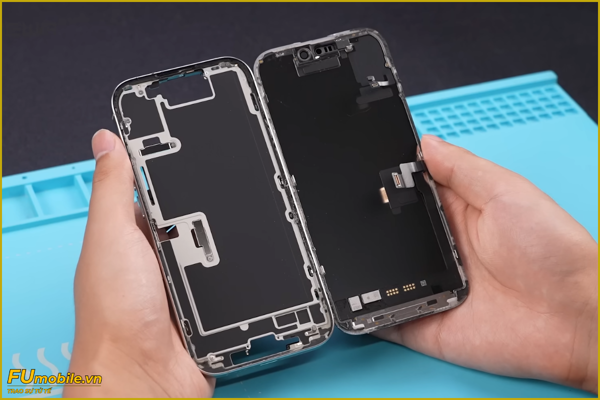 Quy trình thay màn hình iPhone 16 Pro Max