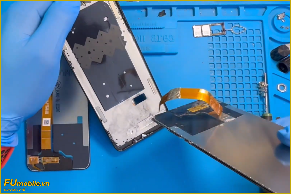 Quy trình thay màn hình OPPO A93
