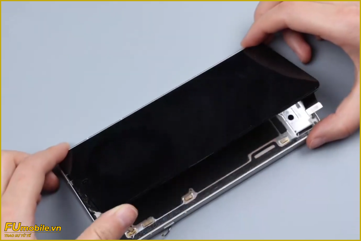 Quy trình thay màn hình Oppo Find X8 Pro