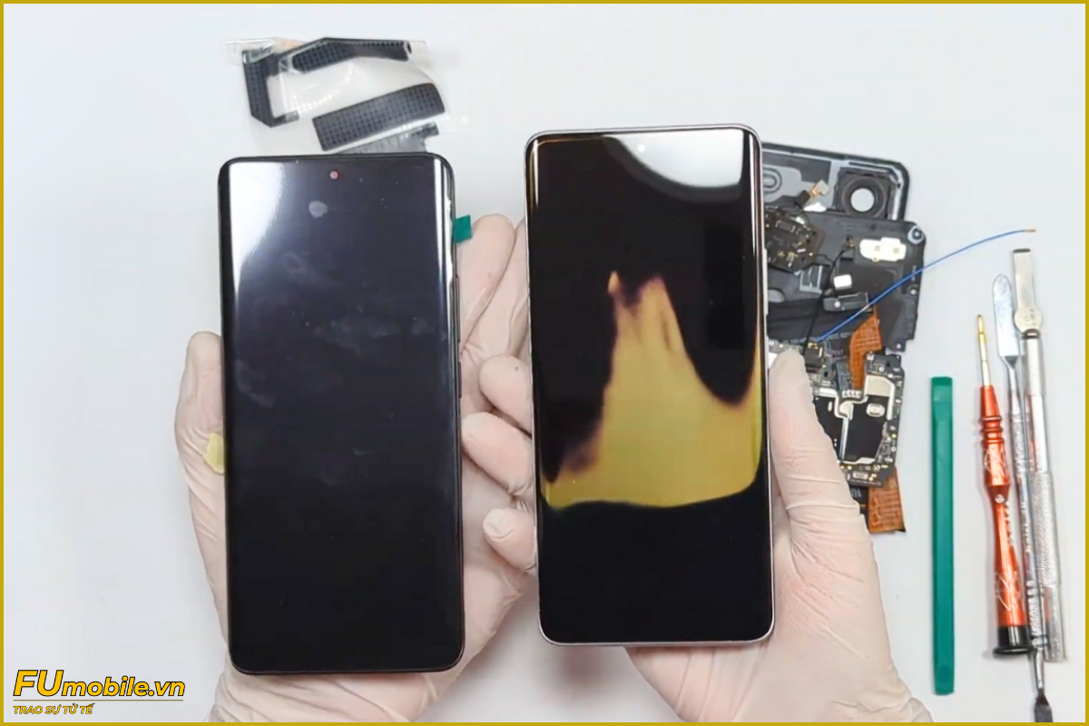 Quy trình thay màn hình Redmi Note 14 Pro Plus 5G