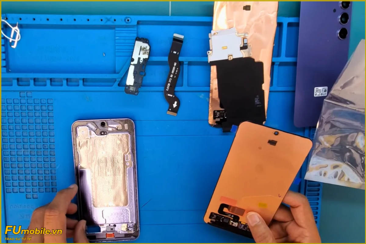 Quy trình thay màn hình Samsung S24