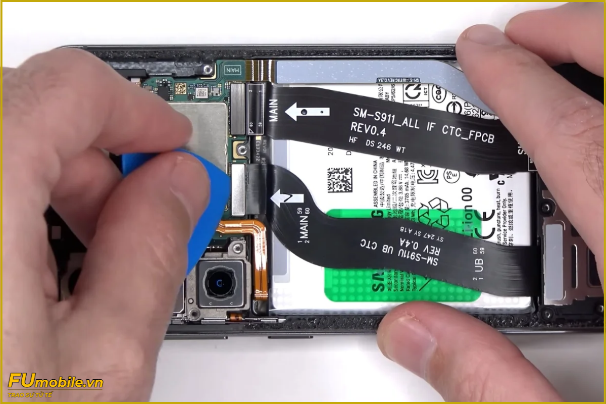 Quy trình thay pin Samsung S23 Plus