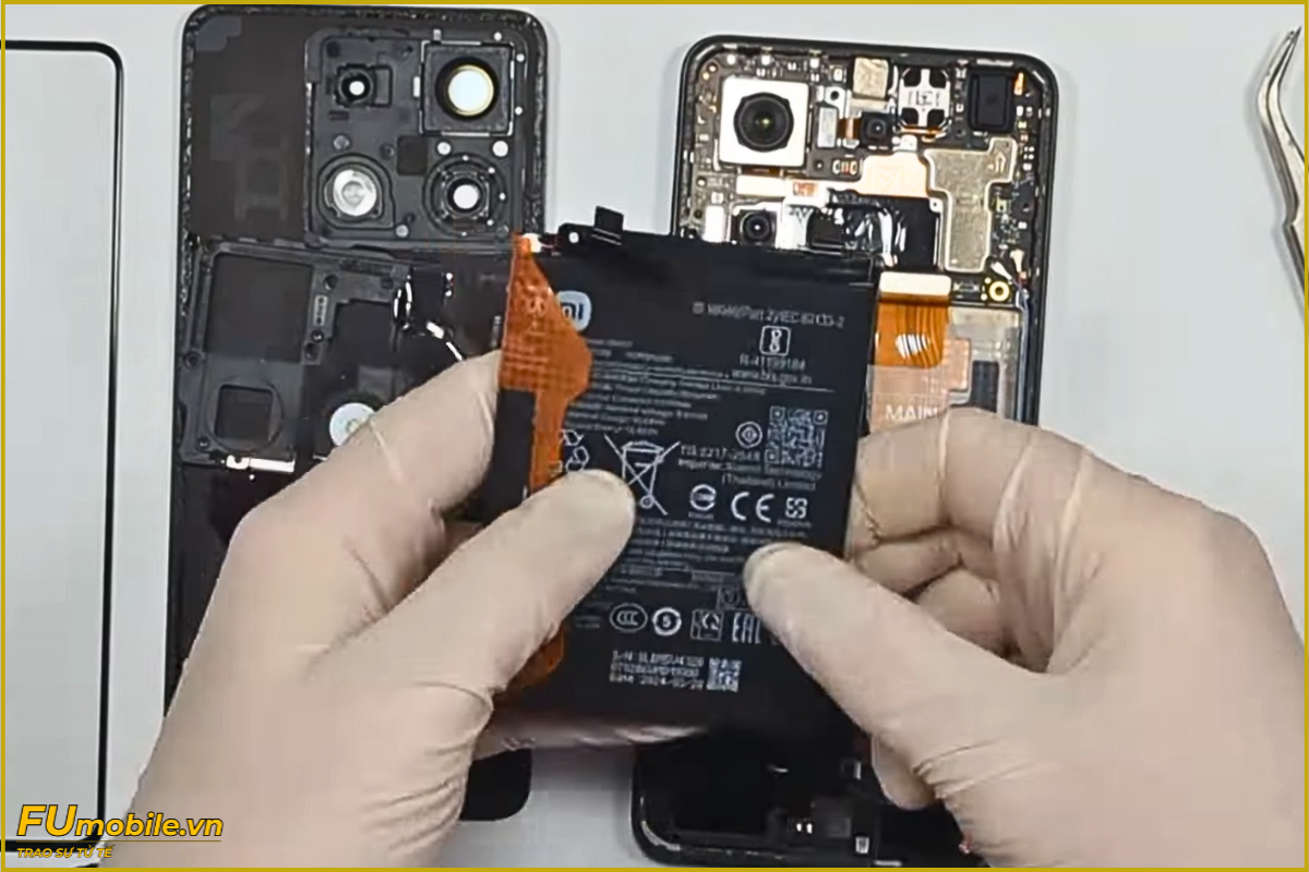 Quy trình thay pin Xiaomi 13 Pro