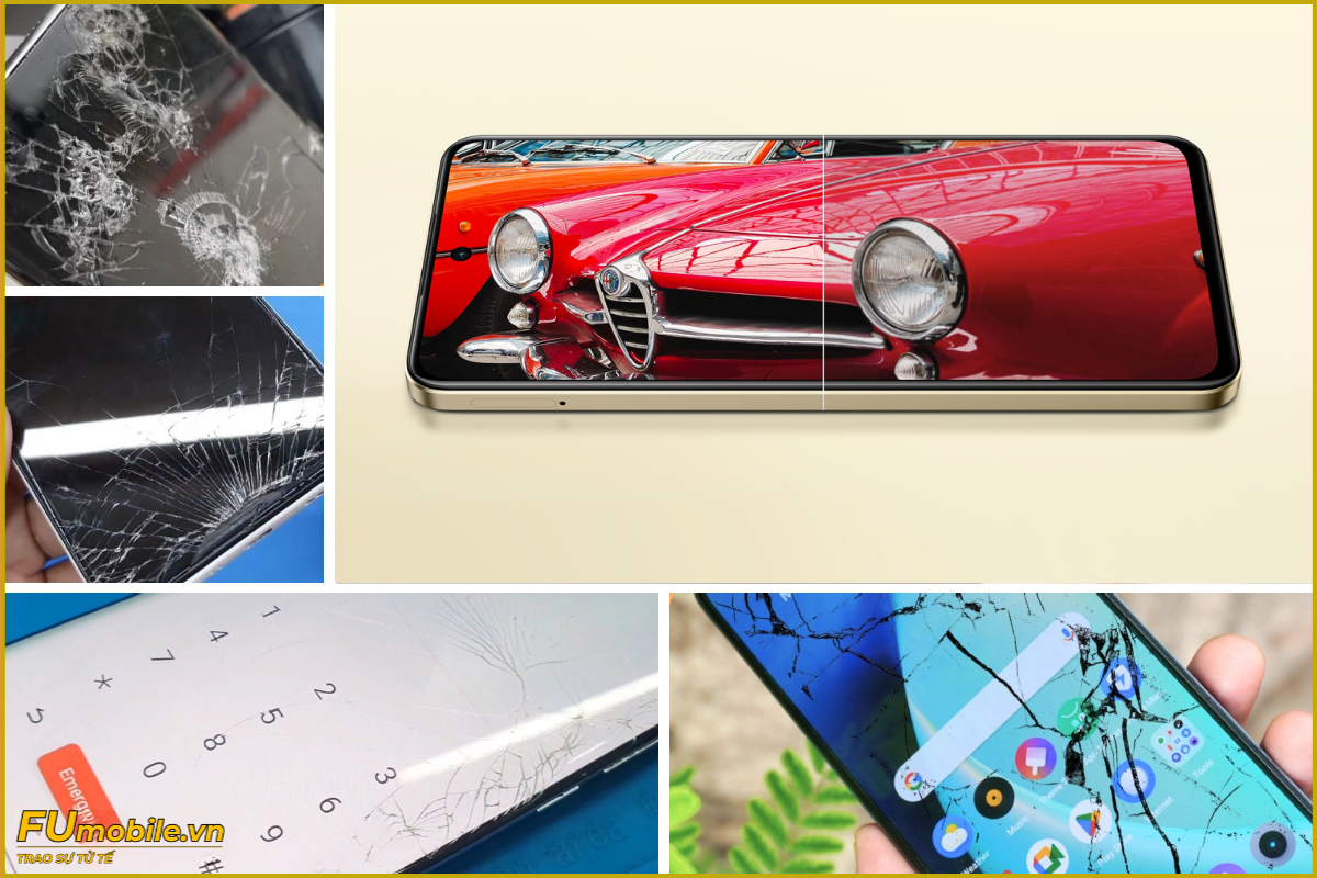 Realme C75 và các dấu hiệu bể vỡ mặt kính thường gặp