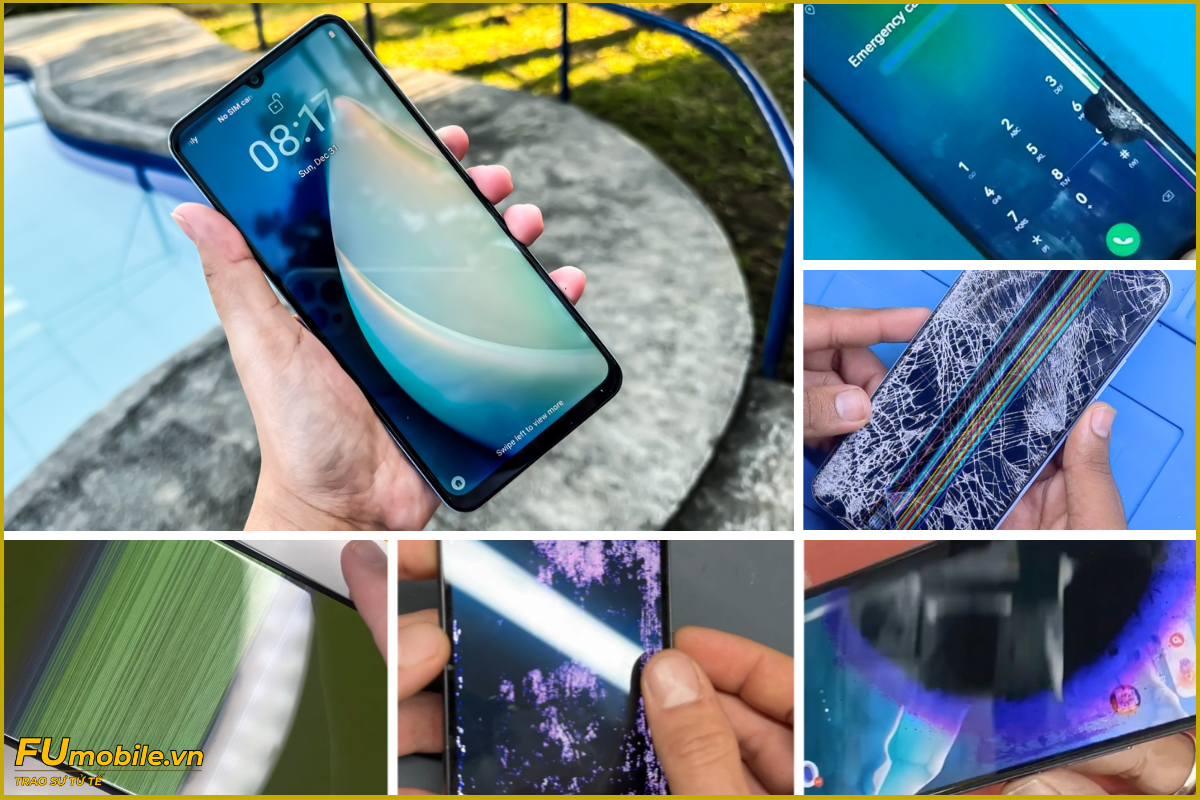 Realme Note 50 và các lỗi màn hình thường gặp