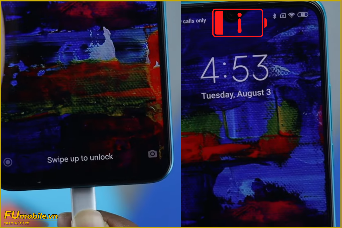 Redmi Note 14 5G lỗi pin sạc không vào