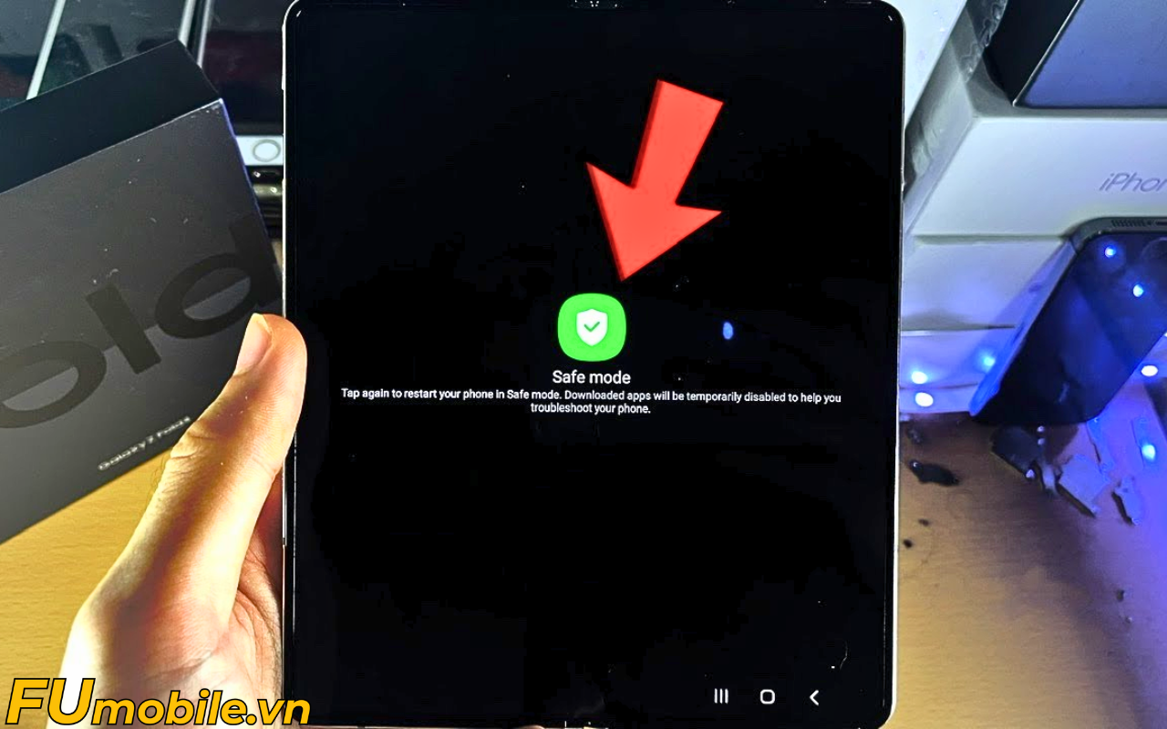 Safe Mode trên Z Fold