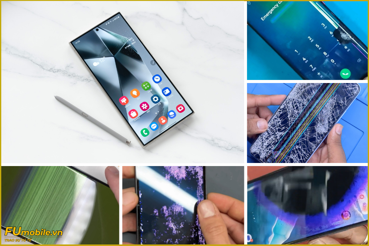 Samsung S24 Ultra và các lỗi màn hình thường gặp