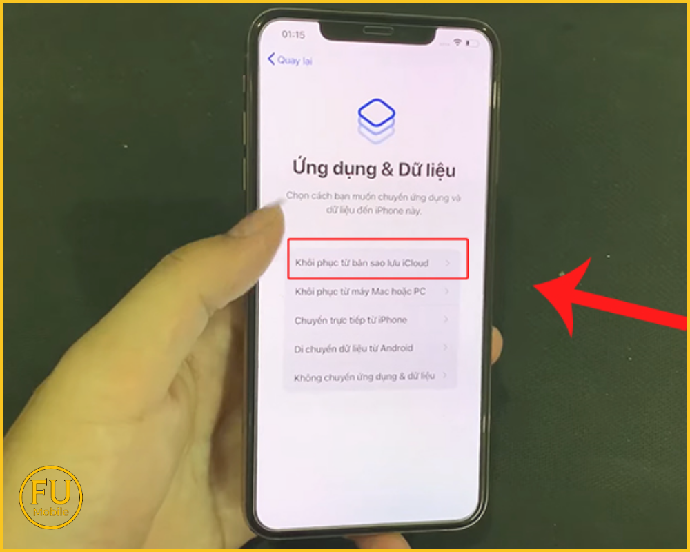 Sao lưu dữ liệu quan trọng