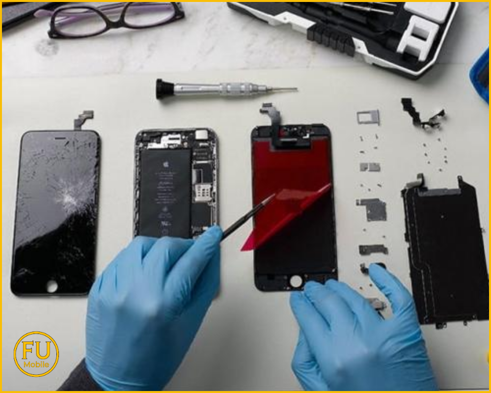 Tách màn hình và xử lý kính vỡ