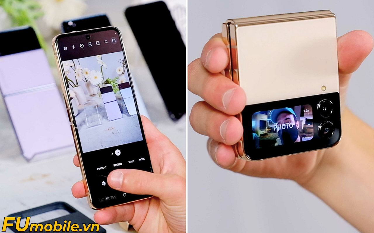 Test camera của Z Flip 4