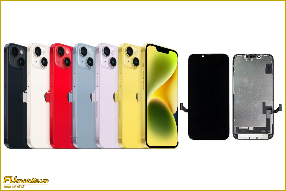 Thay màn hình iPhone 14 Plus chính hãng, giá rẻ