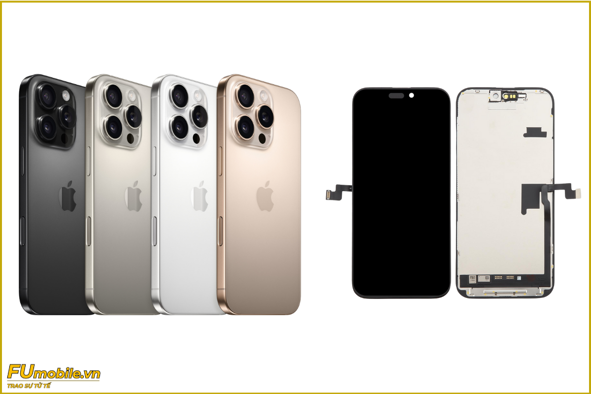 Thay màn hình iPhone 16 Pro chính hãng, giá rẻ