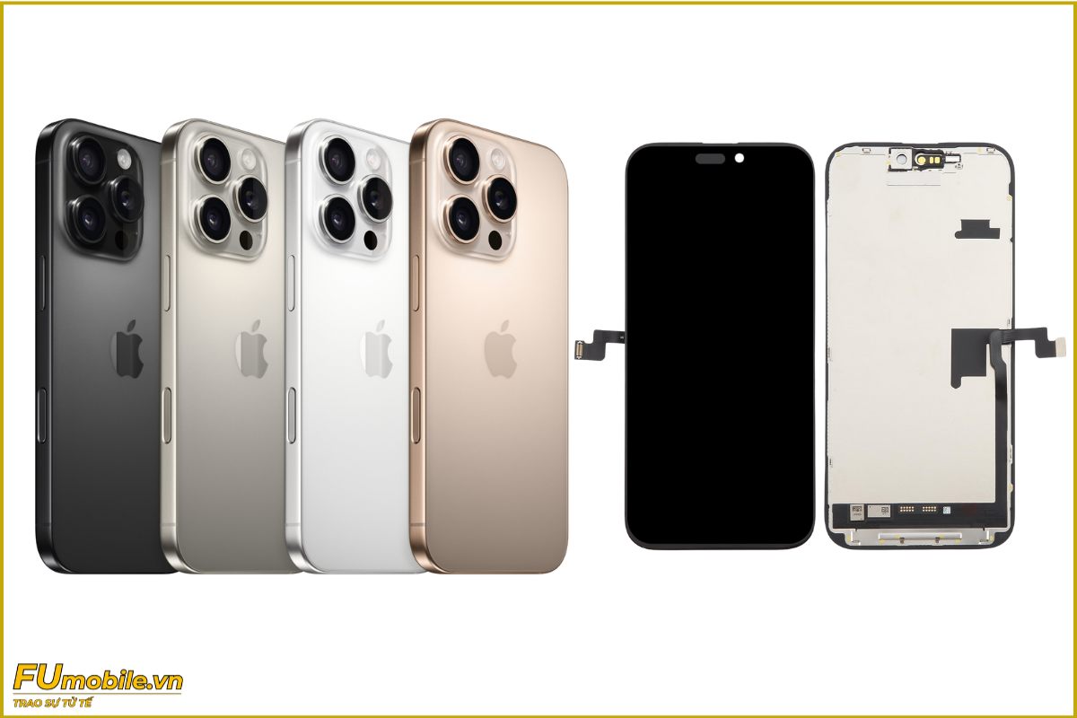 Thay màn hình iPhone 16 Pro Max chính hãng, giá rẻ
