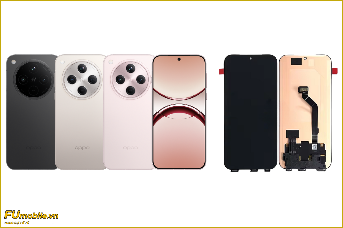 Thay màn hình Oppo Find X8 chính hãng, giá rẻ