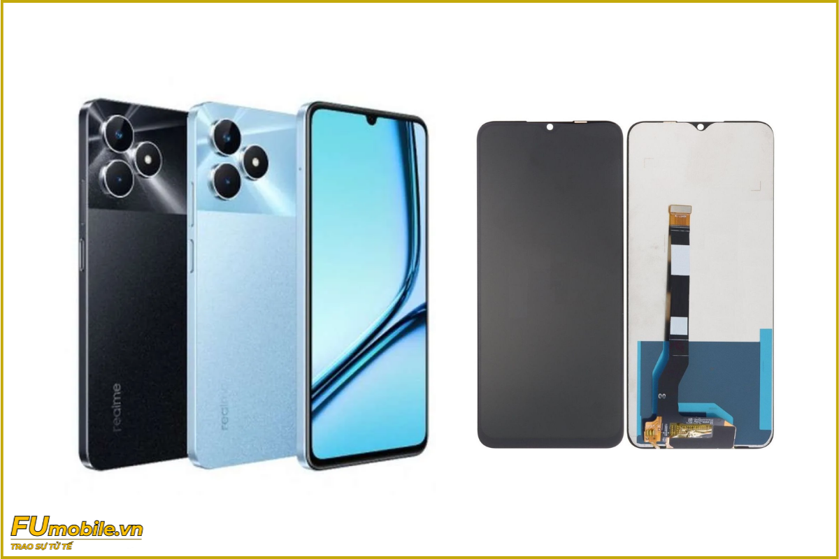 Thay màn hình Realme Note 50 chính hãng, giá rẻ