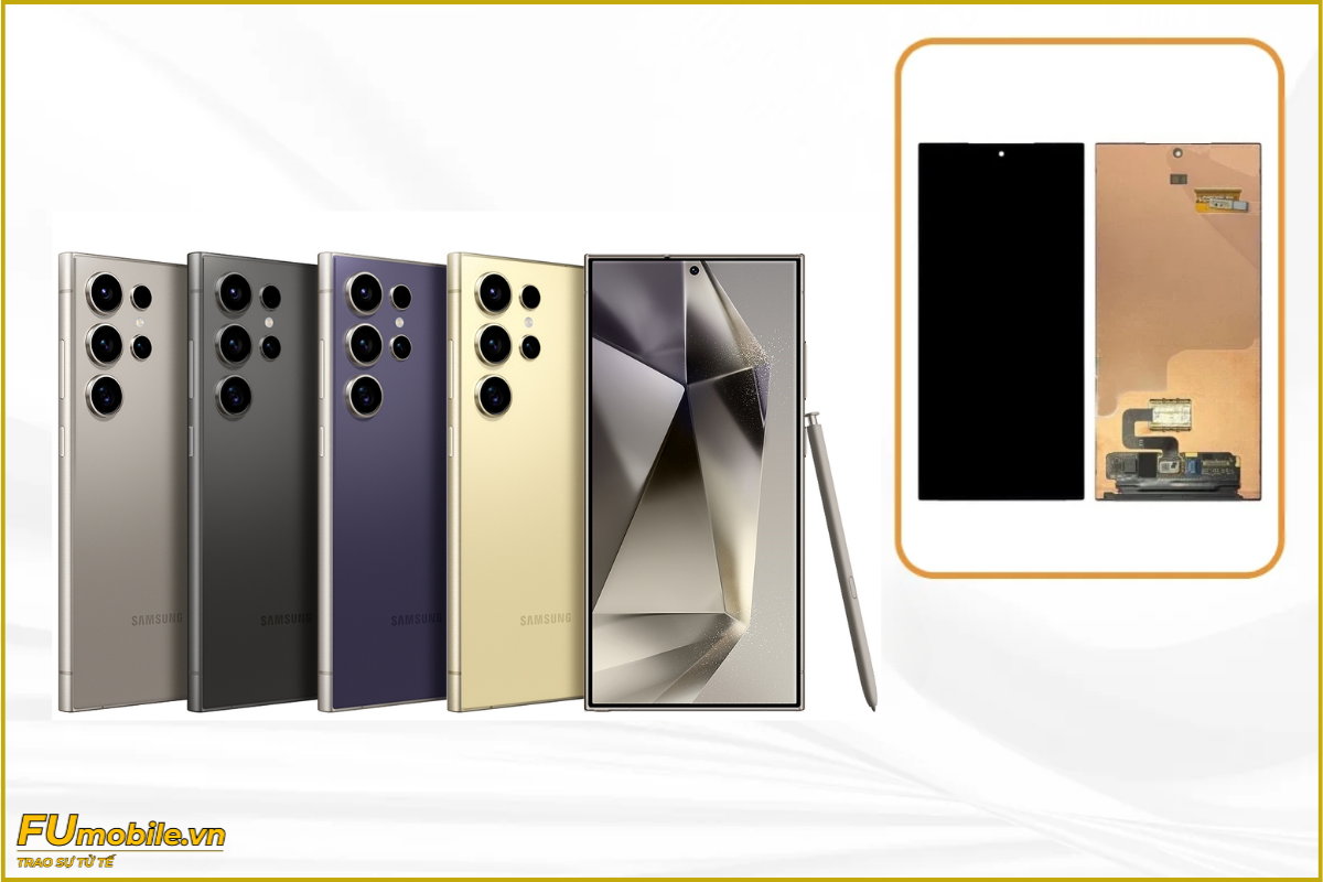 Thay màn hình Samsung Galaxy S24 Ultra chính hãng, giá rẻ