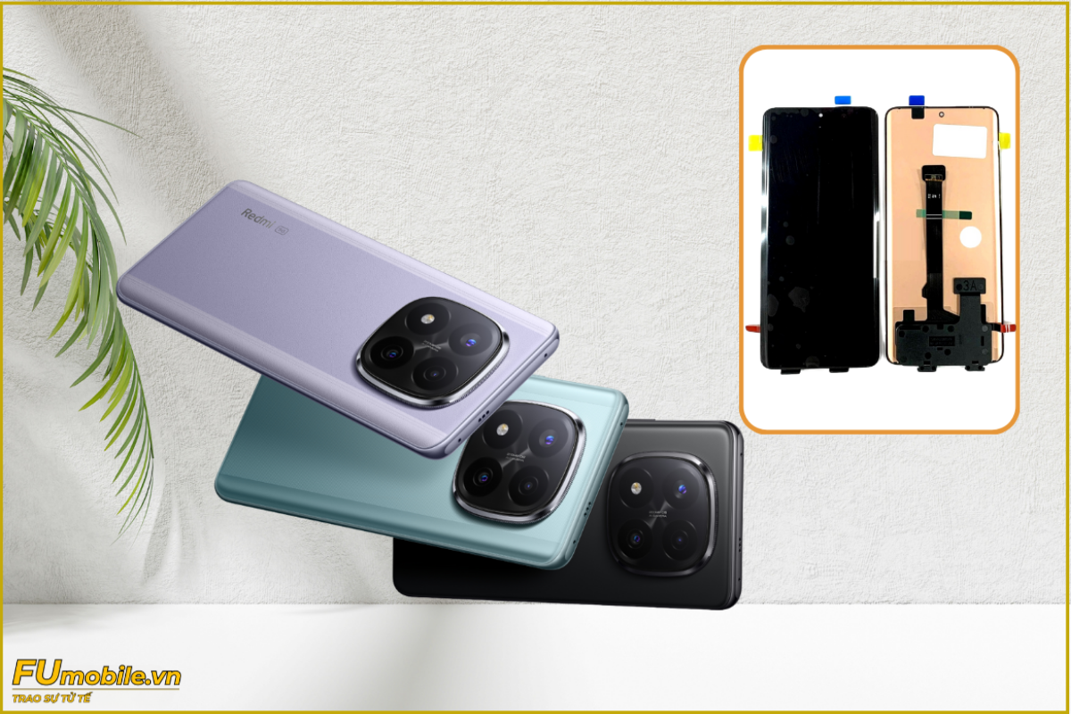 Thay màn hình Xiaomi Redmi Note 14 Pro Plus 5G chính hãng, giá rẻ