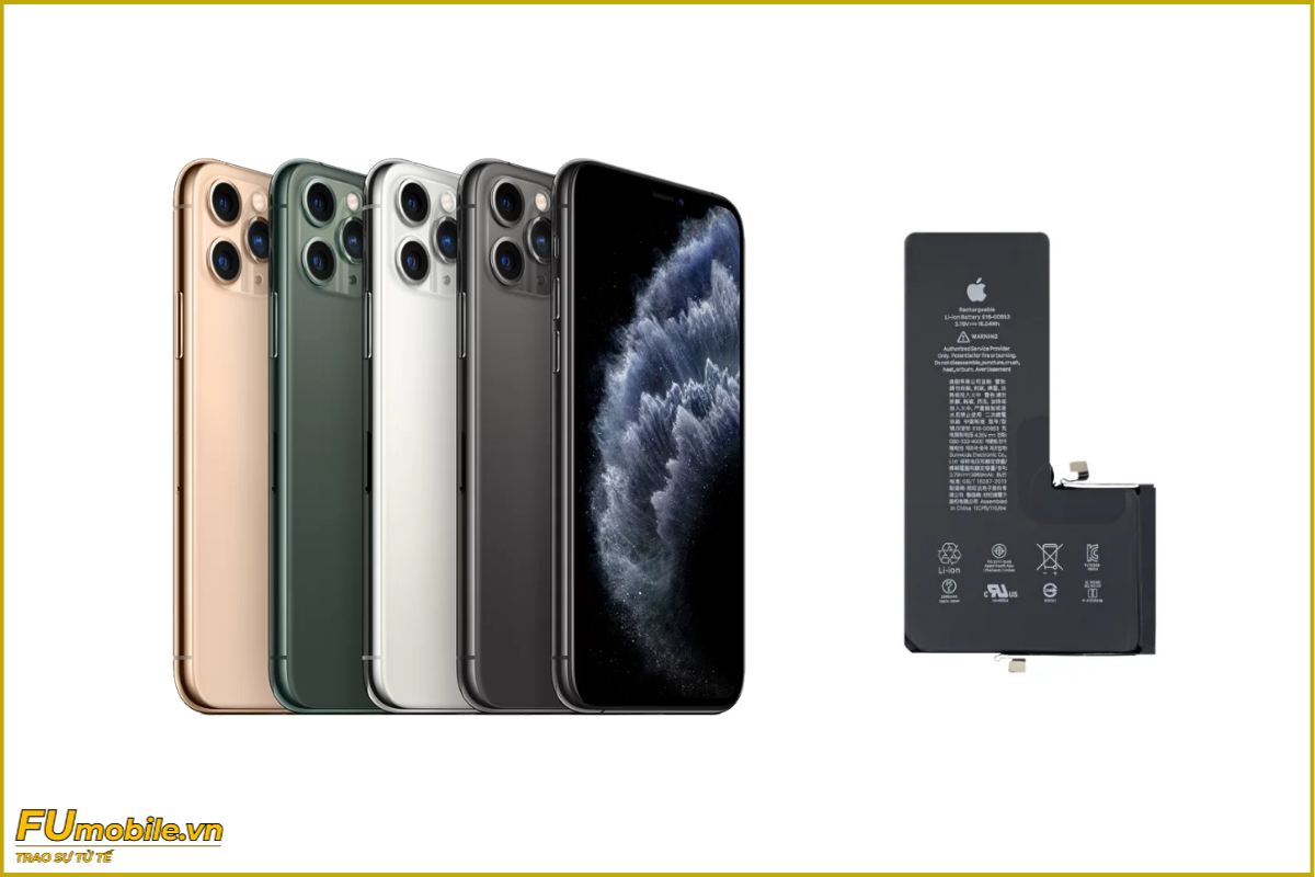 Thay pin iPhone 11 Pro Max chính hãng, lấy ngay