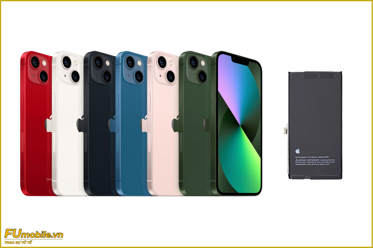 Thay pin iPhone 13 Mini chính hãng, lấy ngay