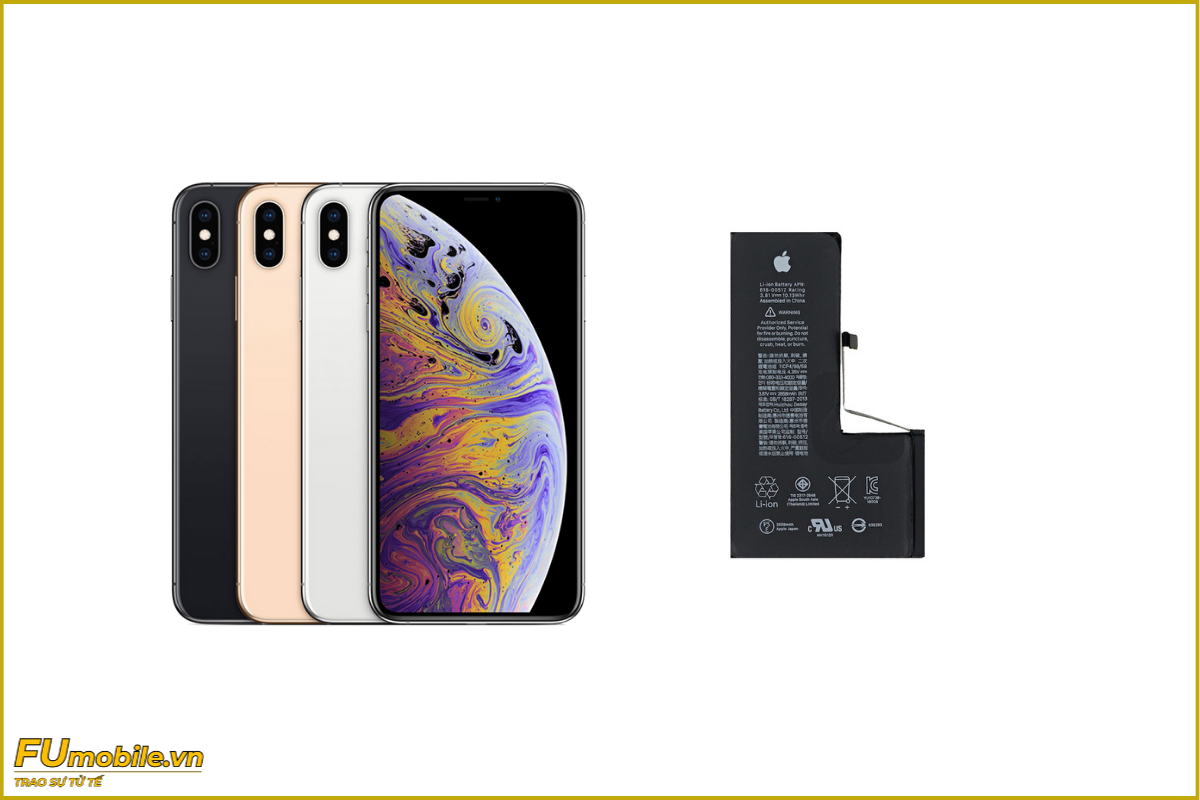 Thay pin iPhone XS chính hãng, lấy ngay