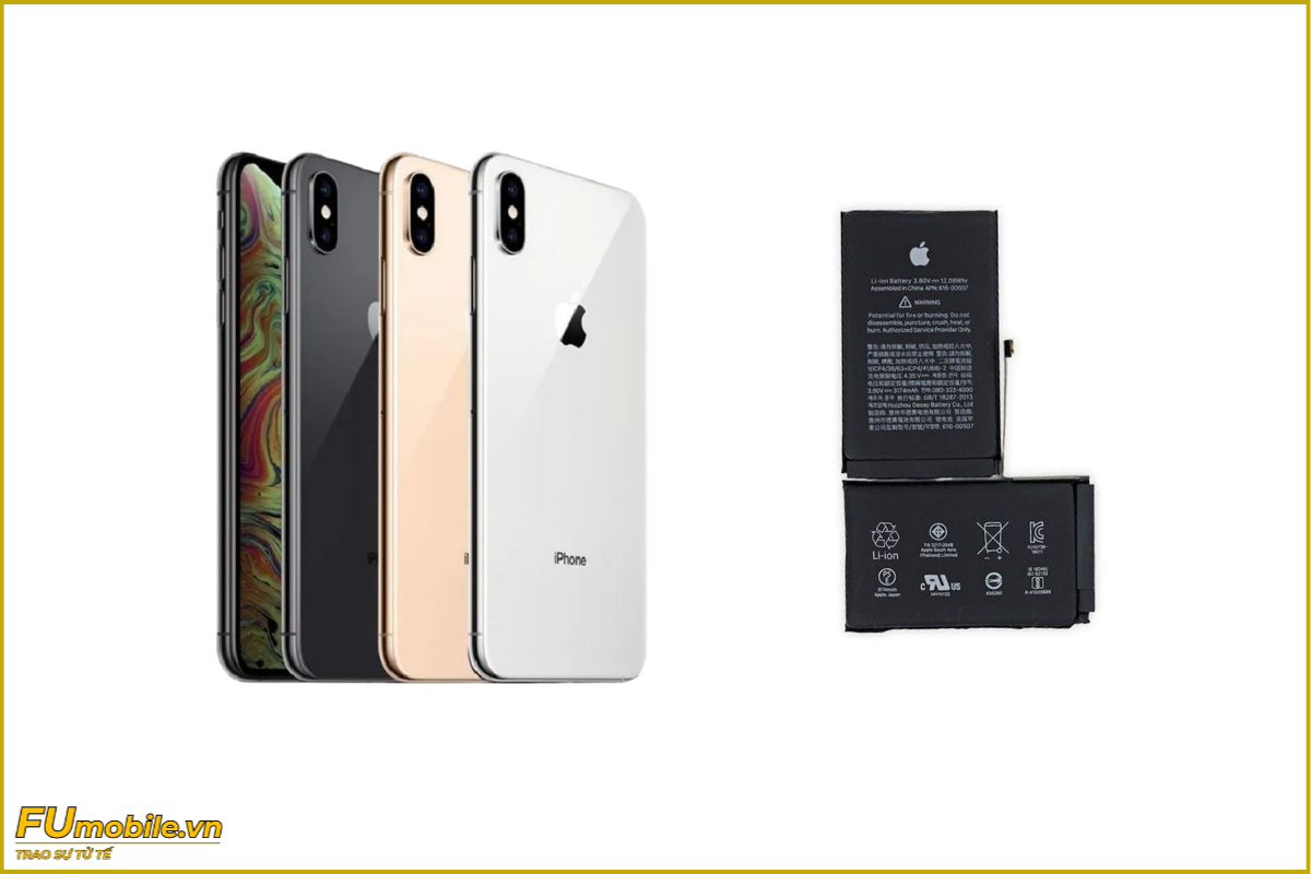 Thay pin iPhone XS Max chính hãng, lấy ngay